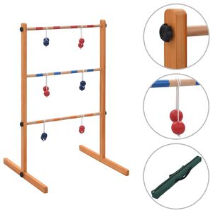 vidaXL Jogo Spin Ladder golfe em madeira
