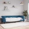vidaXL Sof&aacute;-cama 80x200 cm veludo azul