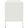 vidaXL M&oacute;veis de TV 2 pcs 68x39x50,5 cm a&ccedil;o branco