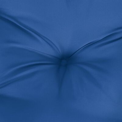vidaXL Almofadões de cadeira 4 pcs 50x50x7 cm tecido oxford azul