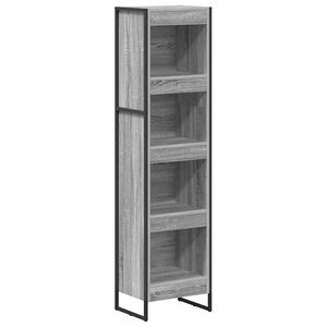 vidaXL Gabinete de Livros 40 x 30 x 155 cm Derivados de Madeira