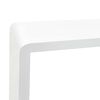 vidaXL Prateleiras de parede em forma de cubo 3 pcs MDF branco