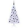 vidaXL &Aacute;rvore de Natal Artificial com 150 LEDs Branco 150 cm PVC e A&ccedil;o