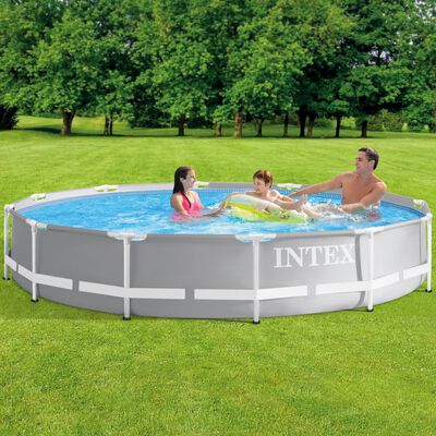 Intex Conjunto de piscina Prism Frame premium 366x76 cm