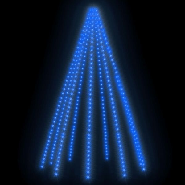 vidaXL Cord&atilde;o de luzes &aacute;rvore de Natal 400 luzes LED 400 cm azul