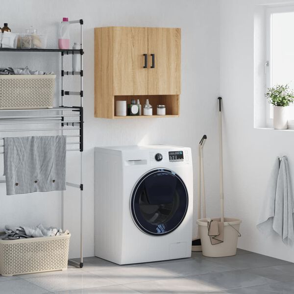 vidaXL Arm&aacute;rio parede 60x31x70 cm derivados de madeira carvalho sonoma