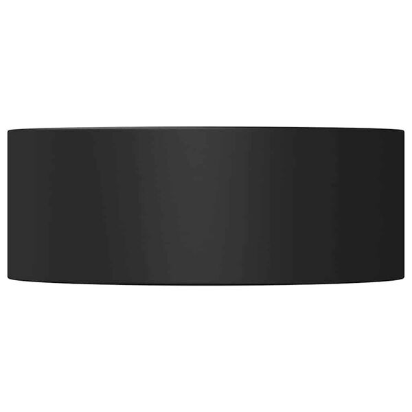 vidaXL Bumpers para Mesa de Futebol 16 pcs Preto 3,3 x 2,8 x 1 cm