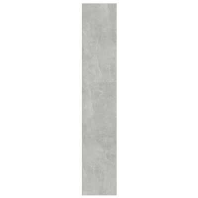 vidaXL Estante/divisória 100x30x166 cm cor cinzento cimento