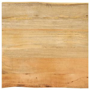 vidaXL Tampo de mesa c/ borda viva 40x40x3,8 cm mangueira maci&ccedil;a