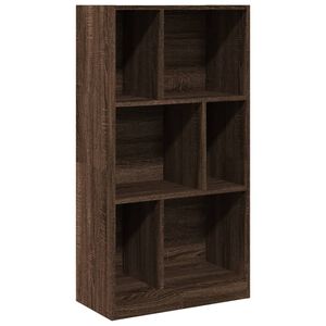 vidaXL Estante 57x28,5x107,5 cm derivados de madeira carvalho castanho