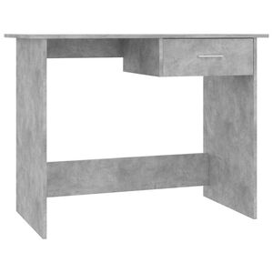 vidaXL Secret&aacute;ria 100x50x76 cm contraplacado cinzento cimento