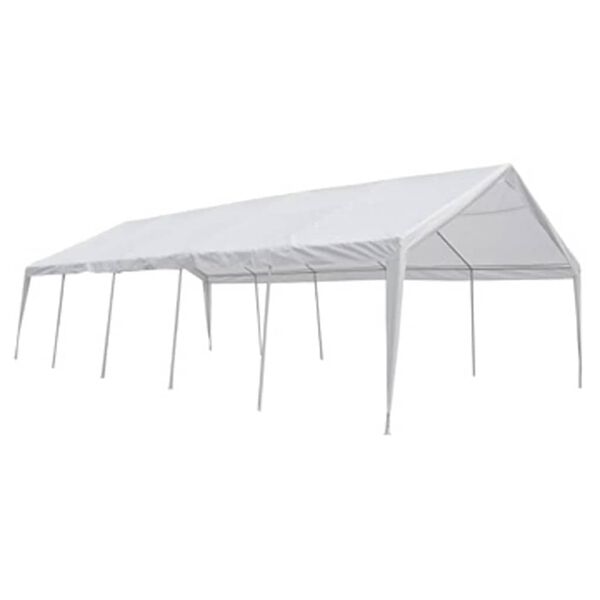 vidaXL Tenda para festas 10x5 m branco