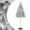 vidaXL &Aacute;rvore de Natal artificial c/ flocos de neve 150 cm