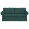 vidaXL Sof&aacute; Verde Escuro 175 x 82 x 80 cm tecido