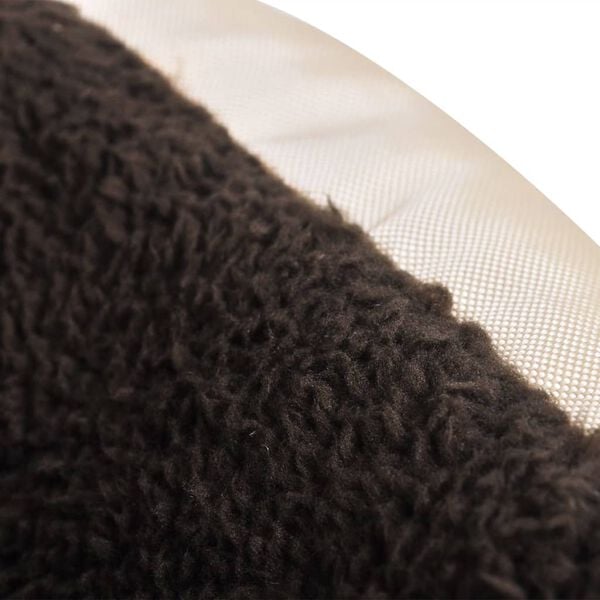 vidaXL Cama para cão bege e castanho XXL