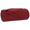 vidaXL Cobertores de Sof&aacute; 6 pcs Vermelho Bordeaux 270 x 240 cm L&atilde;