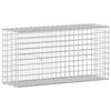 vidaXL Gabion com Arame de 3,5 mm e Malha de 5x5 cm 100x30x50 cm