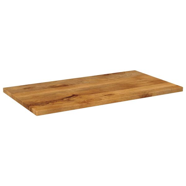 vidaXL Tampo de mesa retangular 120x60x2,5 cm mangueira maci&ccedil;a