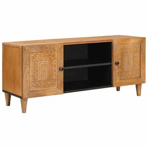 vidaXL Unidades de TV com prateleira Marrom Claro 105 x 33 x 46 cm