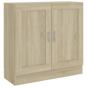 vidaXL Estante 82,5x30,5x80 cm derivados de madeira carvalho sonoma