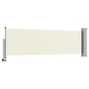 vidaXL Toldo lateral retr&aacute;til para p&aacute;tio 80x300 cm creme