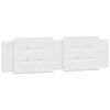 vidaXL Almofad&atilde;o de cabeceira Zadar 183 cm couro artificial branco