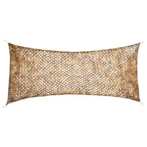 vidaXL Rede de camuflagem com saco de arruma&ccedil;&atilde;o 312x140 cm areia