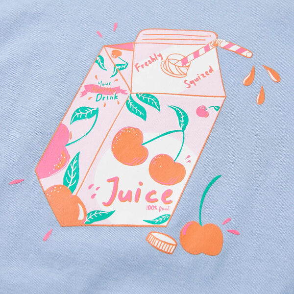 T-shirt de crian&ccedil;a azul 140