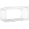 vidaXL Rack de lenha tampa chuva 200,5x100,5x110,5 cm a&ccedil;o galvanizado