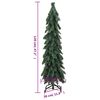vidaXL &Aacute;rvore de Natal artificial pr&eacute;-iluminada + 60 luzes LED 120 cm