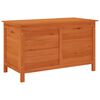 vidaXL Caixa de arruma&ccedil;&atilde;o para jardim 99x49,5x58,5 cm abeto maci&ccedil;o