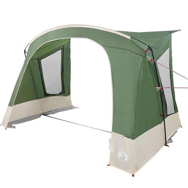 vidaXL Barraca de Caravana com telhado Verde 410 x 275 x 245 cm