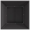vidaXL Fire Pit Preto 60 x 60 x 35 cm A&ccedil;o