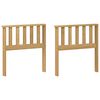 vidaXL M&oacute;dulo de Bra&ccedil;os 2 pcs Branco 60 x 6 x 61 cm