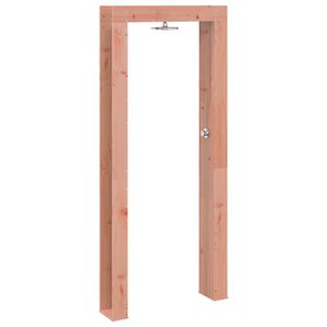 vidaXL Chuveiro Externo 226 cm Madeira Douglas S&oacute;lida e A&ccedil;o Inoxid&aacute;vel