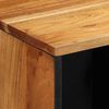 vidaXL Buffet Natural 80 x 33,5 x 75 cm Madeira S&oacute;lida de Ac&aacute;cia
