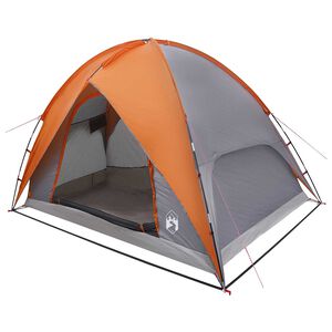vidaXL Tenda de Camping com Capa de Chuva Imperme&aacute;vel 4 pessoa