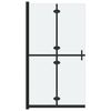 vidaXL Divis&oacute;ria chuveiro dobr&aacute;vel 120x190 cm vidro fosco ESG