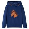 vidaXL Sweatshirt para crian&ccedil;a azul-marinho 92