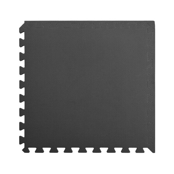 vidaXL Tapetes de chão 12 pcs 4,32 ㎡ espuma de EVA preto