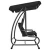 vidaXL Baloi&ccedil;o de jardim com toldo antracite