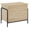 vidaXL Caixa de Armazenamento Carvalho Sonoma 80 x 40 x 49,5 cm