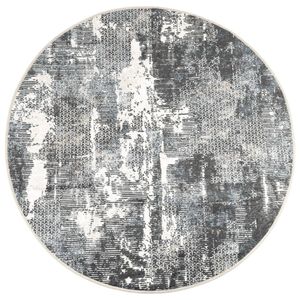 vidaXL Tapete lav&aacute;vel antiderrapante &Oslash; 120 cm multicor