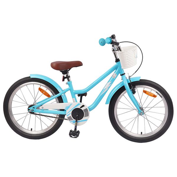 vidaXL Bicicleta Infantil 18 Polegadas para 5-7 anos de idade