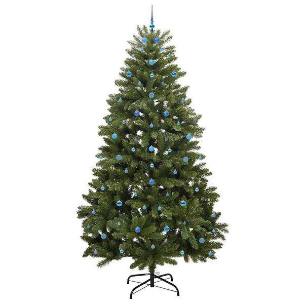 vidaXL &Aacute;rvore de Natal Artificial Verde 300 cm PVC e Metal
