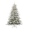 vidaXL &Aacute;rvore de Natal Articulada Artificial Branco 180 cm PE e PVC
