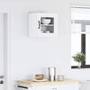 vidaXL Arm&aacute;rio de Cozinha com porta Branco Brilhante 40 x 31 x 40 cm