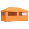 vidaXL Tenda de Festa Laranja 292 x 580 x 315 cm Tecido Oxford