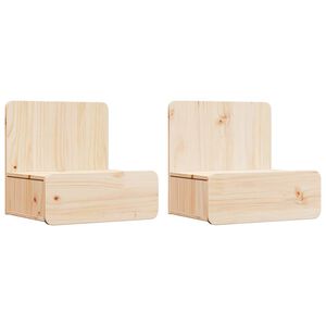 vidaXL Mesa-de-cabeceira com gaveta 2 pcs Castanho 44 x 32,5 x 40 cm
