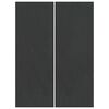 vidaXL Lona para Fundo de Piscina Ajust&aacute;vel Preto 300 x 220 x 0,1 cm